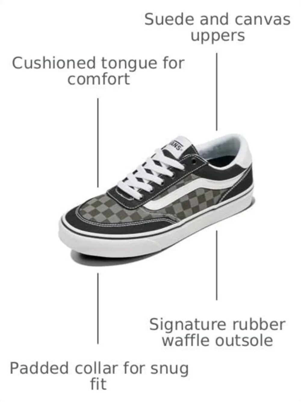 Stylish Men's Brooklyn Long Sleeve Sneakers | Casual Comfort & Trendy Design